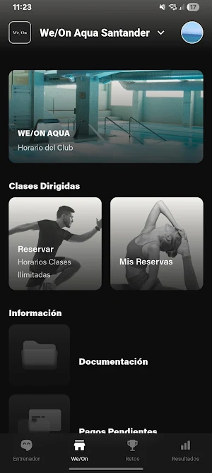 We/On Sports Club Screenshot 1