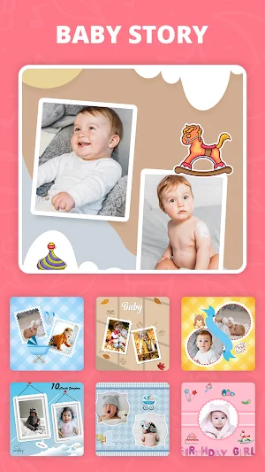 Cute Baby Photo Editor Screenshot 1