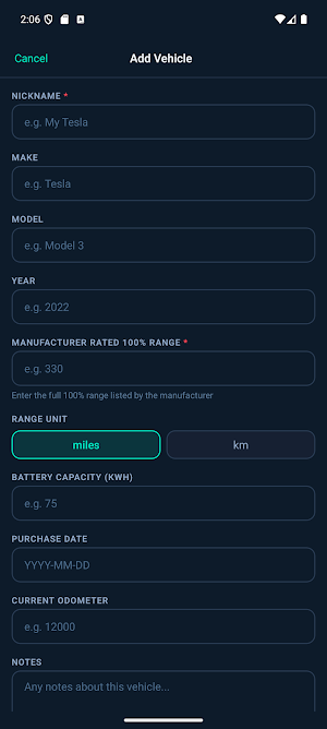 RangeKeeper EV Screenshot 1