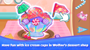 Wolfoo Ice Cream Shop: Dessert Screenshot 0