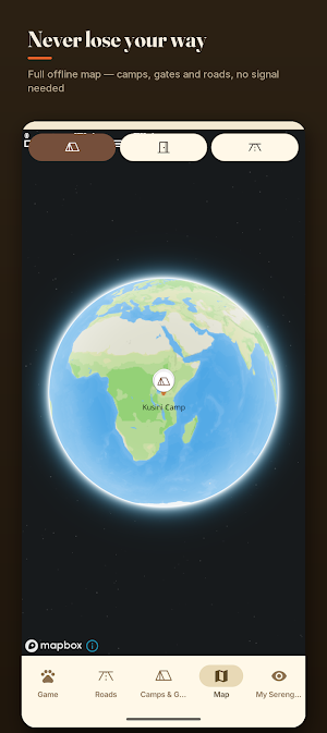 Serengeti Safari: Map & Guide Screenshot 0