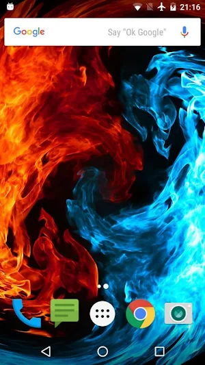 Wallpapers Fire & Ice Screenshot 3