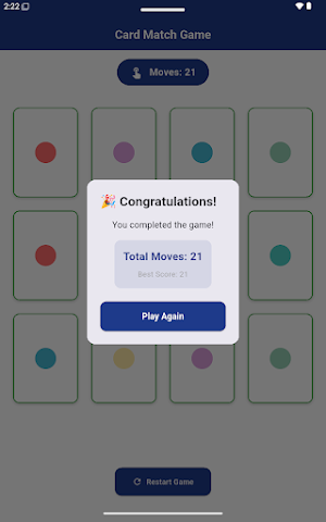 Simple Card Match Game screenshot 4