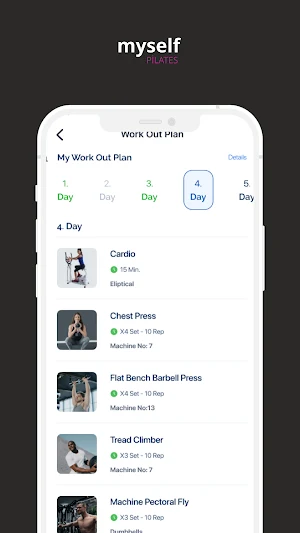 MySelf Pilates Screenshot 1