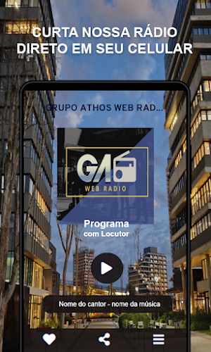 Grupo Athos Web Radio Screenshot 1