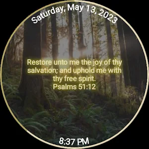 Restore Bible Watch Face Screenshot 0