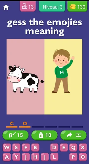 emoji quiz game Screenshot 3