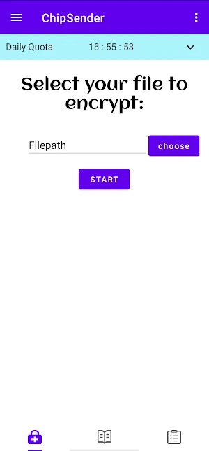 ChipSender Screenshot 2