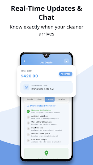 Cleansly On-Demand Cleaning Screenshot 2