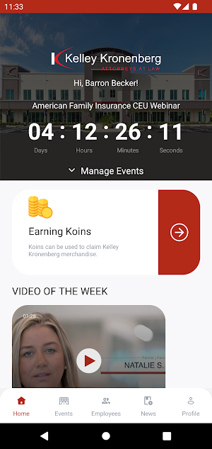 Kelley Kronenberg Screenshot 1