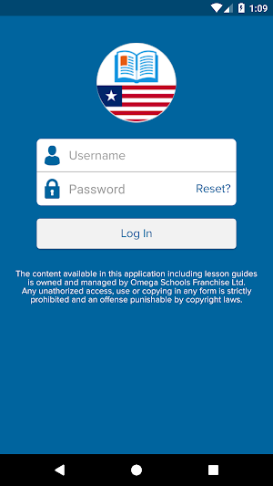 Omega Lesson Guide - Liberia Screenshot 0