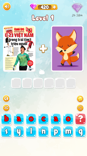 Đuổi Hình Bắt Chữ | Đoán Chữ Vui Nhộn | Bat Chu Screenshot 0