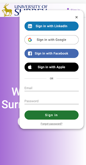 Surrey Connects – Alumni Screenshot 0