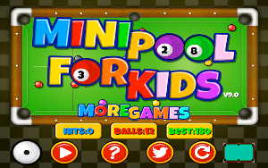 Mini Pool for Kids Screenshot 0