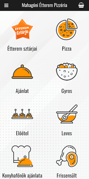 Mahagóni Étterem & Pizzéria Screenshot 0