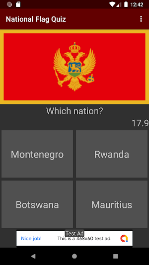 National Flag Quiz Screenshot 3