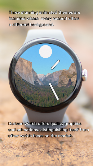 Horizon Yosemite Watch Face Screenshot 1