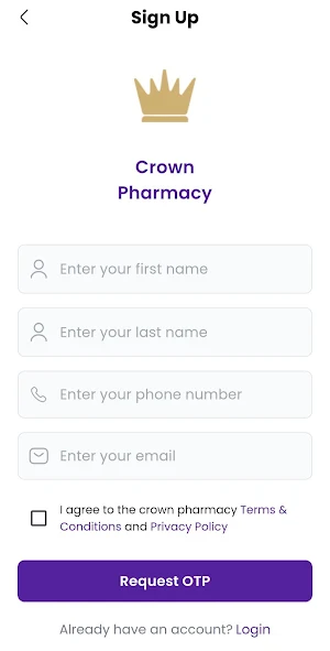 Crown Pharmacy Screenshot 1