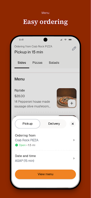 Crab Rock Pizza Screenshot 2