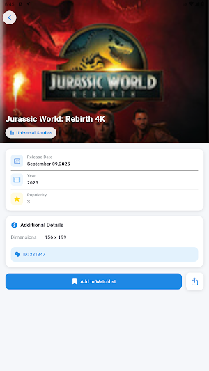 Bluray Movies Release Calendar Screenshot 2