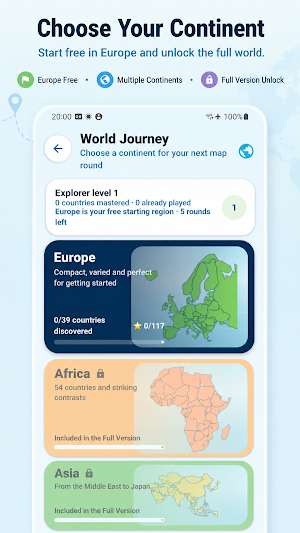 GeoQuest World Geography Quiz Screenshot 2