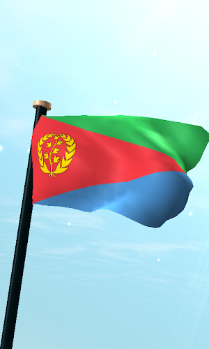 Eritrea Flag 3D Free Wallpaper Screenshot 0