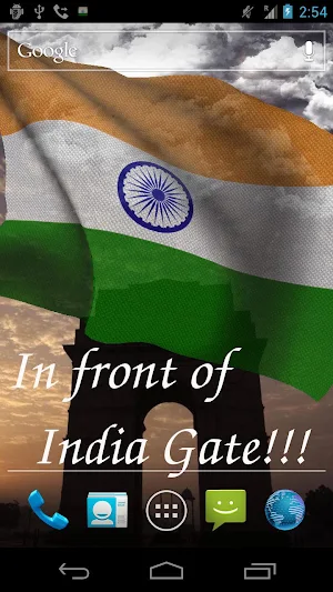India Flag Live Wallpaper Screenshot 2