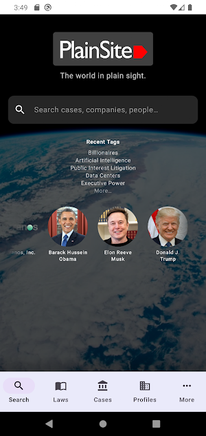 PlainSite Screenshot 0