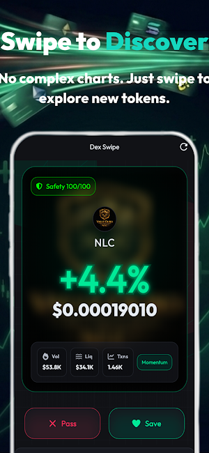 Dex Swipe Screenshot 0
