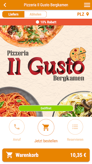 Pizzeria Il Gusto Bergkamen Screenshot 0