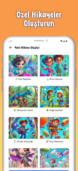 MiniMinds AI: Çocuk Hikayeleri Screenshot 1