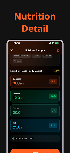 Scale For Grams: NutriSnap Screenshot 2
