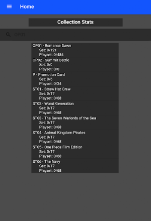 OPCG - Collection Manager Screenshot 3