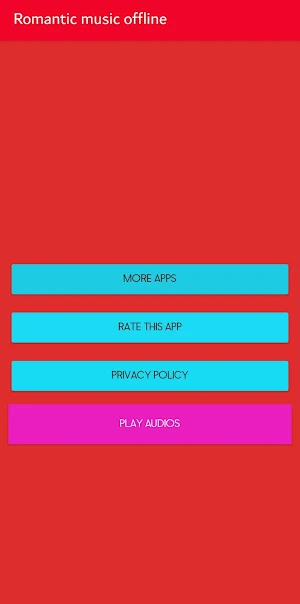 Romantic music offline Screenshot 1