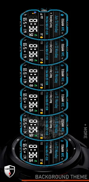 Digital Dual Time Watch 002 Screenshot 3