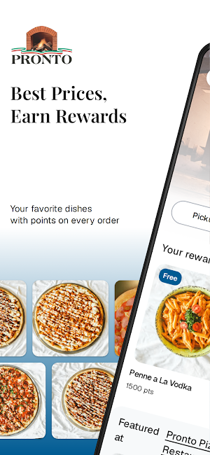 Pronto Pizzeria and Restaurant Screenshot 0