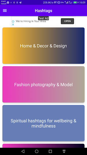 All hashtags for Social Networ Screenshot 0