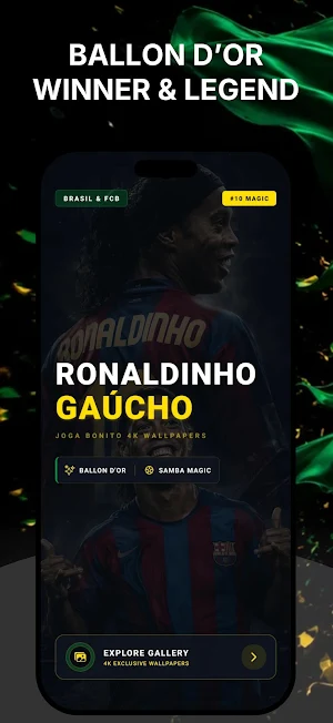 Ronaldinho Gaúcho Wallpapers Screenshot 0