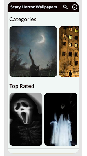 Scary Horror Wallpapers Screenshot 0