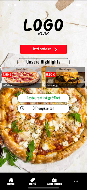 Bommern Pizzeria Online Screenshot 0