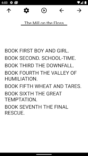 Book, The Mill on the Floss Screenshot 0