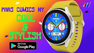 Pars Comics NY Watch Face Screenshot 0