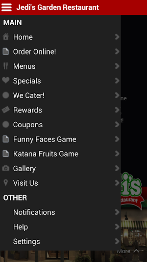 Jedi's Restaurant Screenshot 1