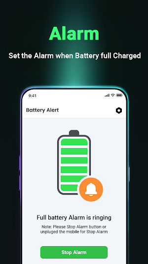 Full Battery Charging Alarm Screenshot 3