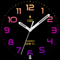 Sunset Analog Watch Face