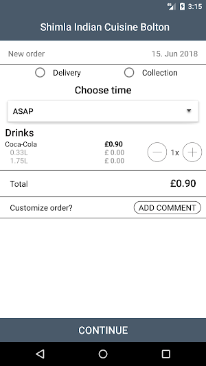 Shimla Indian Cuisine Bolton Screenshot 1