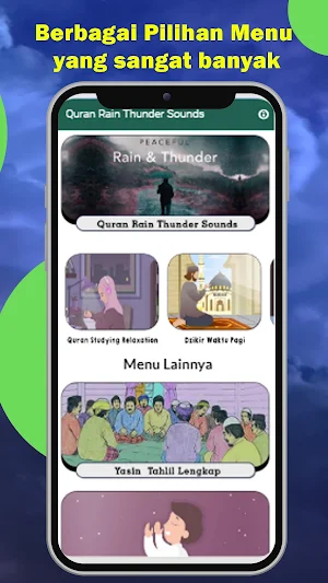 Quran Rain Thunder Sounds Screenshot 3