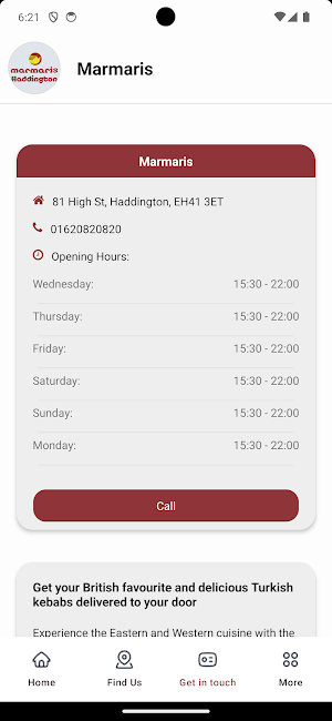 Marmaris Haddington Screenshot 2
