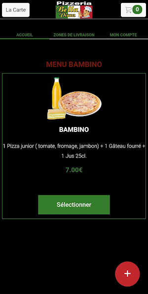 Bella Pizza Vierzon Screenshot 2