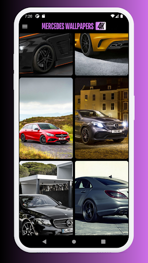Car Wallpapers for Mercedes 4K Screenshot 1